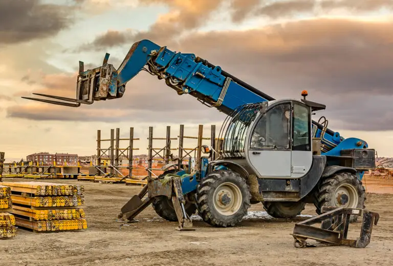 Telehandler truck